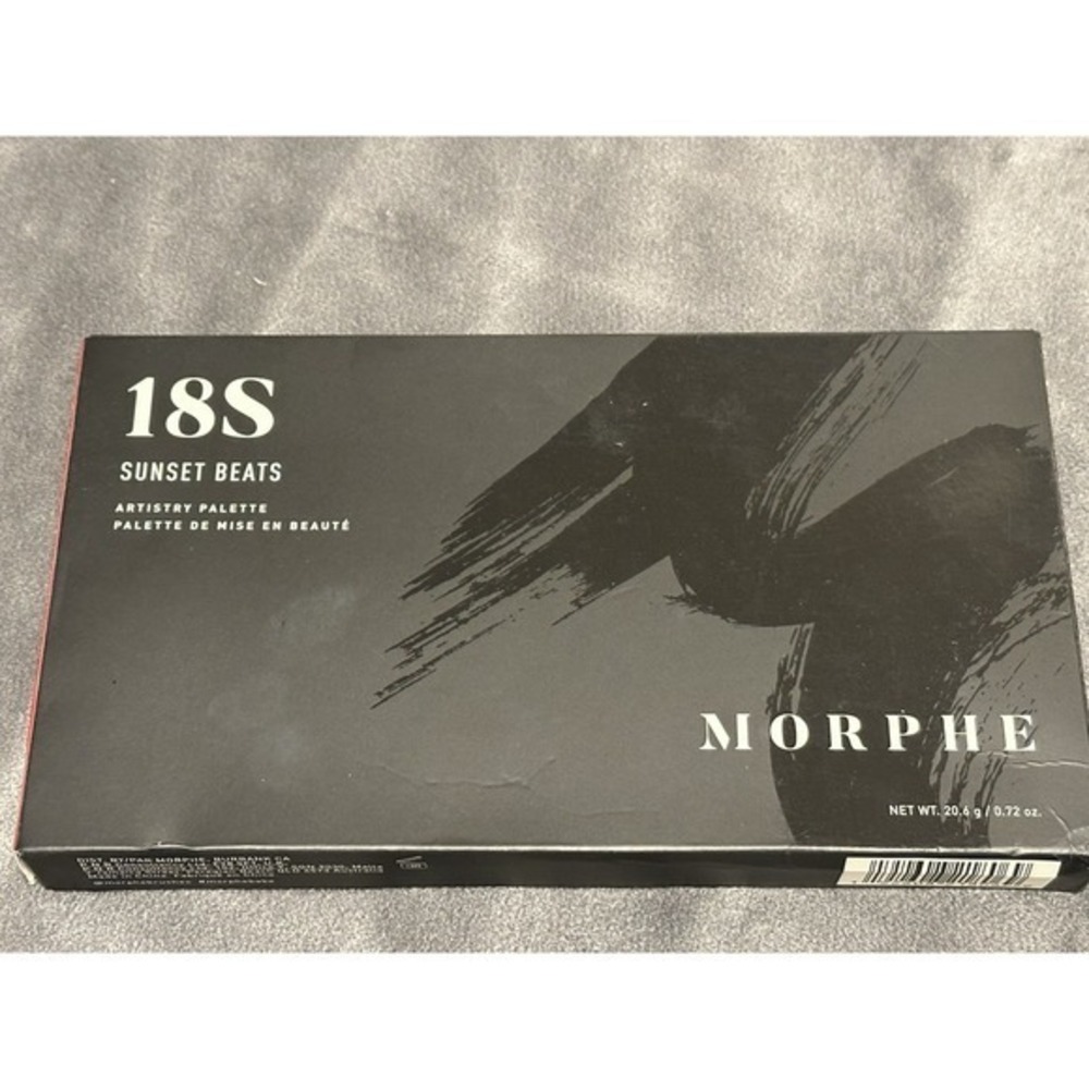 Morphe 18S Sunset Beats 18 Pressed Powder Palette Eyeshadow Makeup New